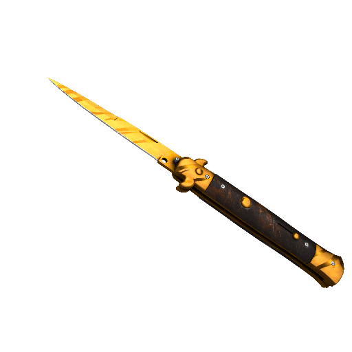 ★ Stiletto Knife | Tiger Tooth (Factory New)