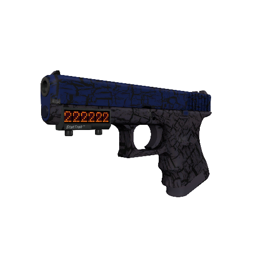 Glock-18 | Blue Fissure (Field-Tested)