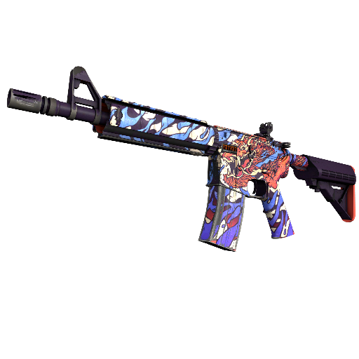 M4A4 | 龍王 (Dragon King) (Field-Tested)