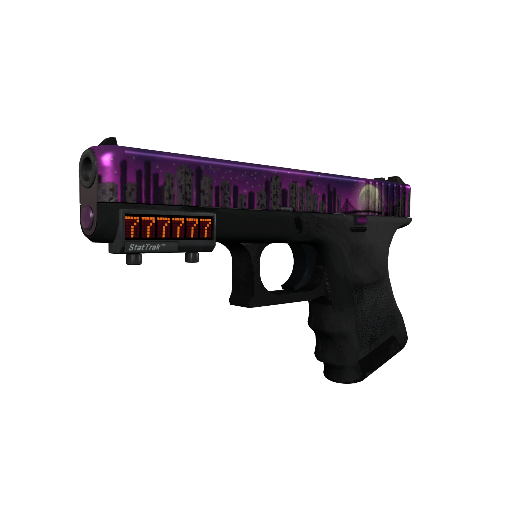 StatTrak™ Glock-18 | Moonrise (Minimal Wear)