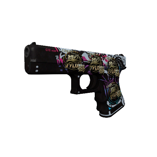 StatTrak™ Glock-18 | Neo-Noir (Well-Worn)