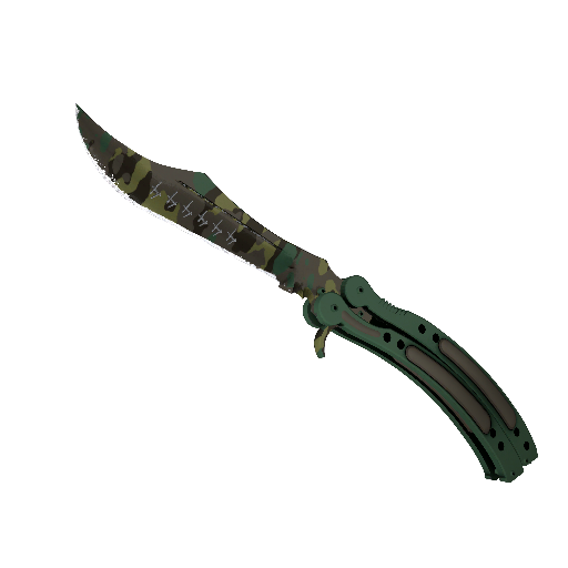 ★ Butterfly Knife | Boreal Forest (Field-Tested)