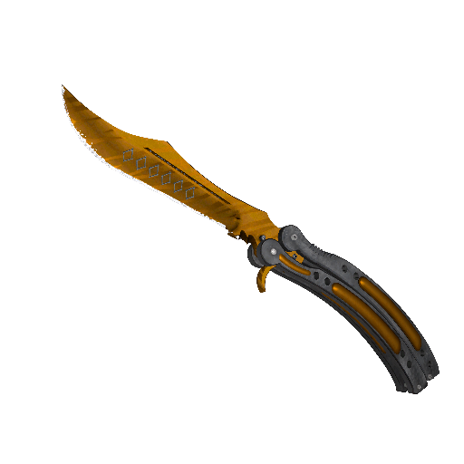 ★ Butterfly Knife | Tiger Tooth (Factory New)