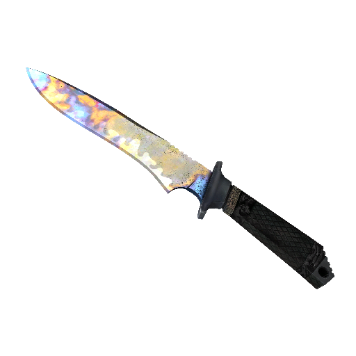★ Classic Knife | Case Hardened (Well-Worn)