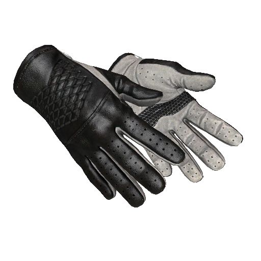 ★ Driver Gloves | Black Tie (Battle-Scarred)
