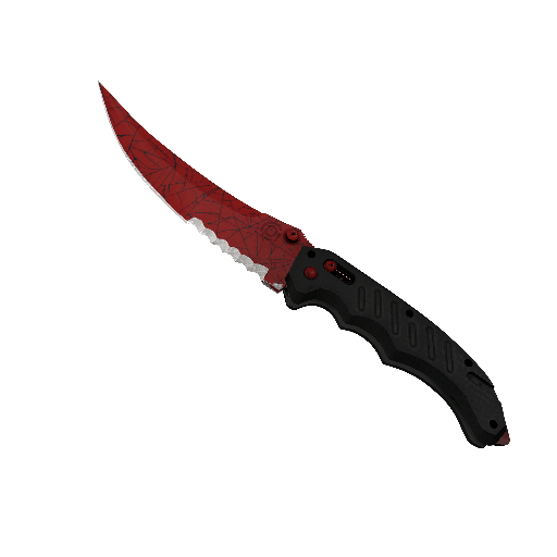 ★ Flip Knife | Crimson Web (Field-Tested)