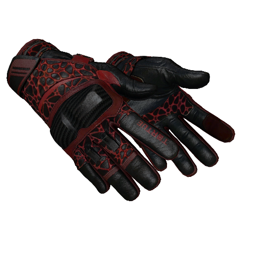 ★ Moto Gloves | Blood Pressure (Well-Worn)