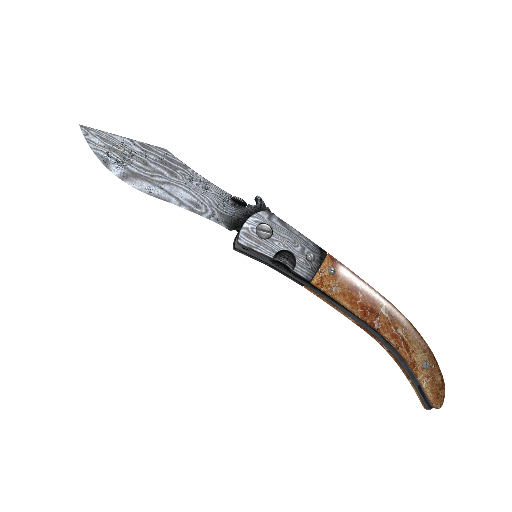 ★ Navaja Knife | Damascus Steel (Field-Tested)