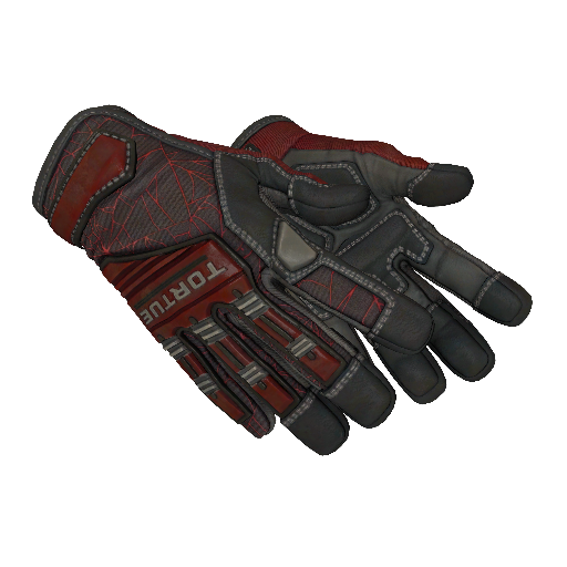 ★ Specialist Gloves | Crimson Web (Minimal Wear)