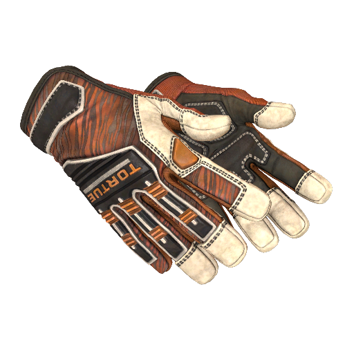 ★ Specialist Gloves | Tiger Strike (Minimal Wear)