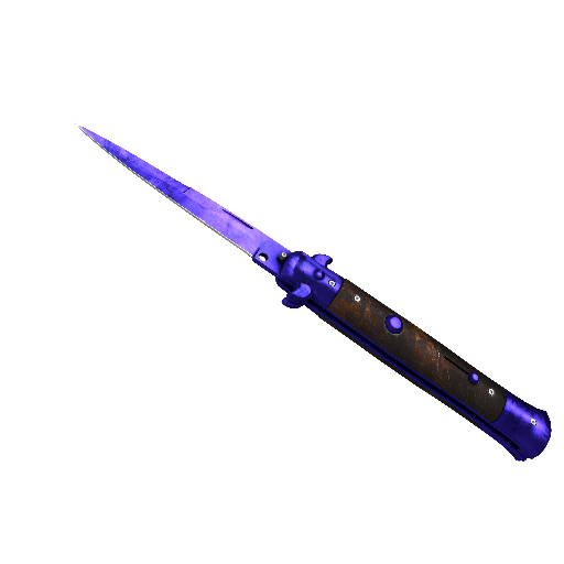 ★ Stiletto Knife | Doppler Sapphire (Factory New)