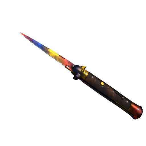 ★ Stiletto Knife | Marble Fade (Minimal Wear)