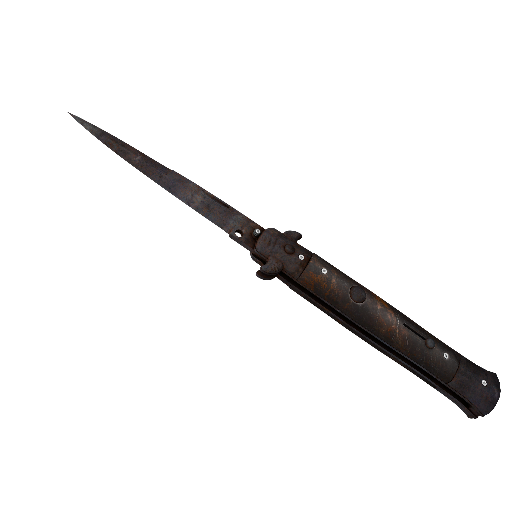 ★ Stiletto Knife | Rust Coat (Battle-Scarred)