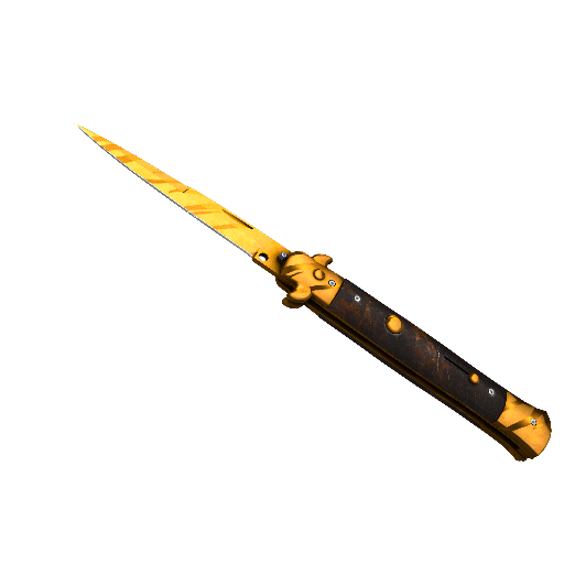 ★ Stiletto Knife | Tiger Tooth (Factory New)