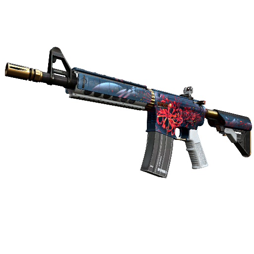 M4A4 | Spider Lily (Minimal Wear)