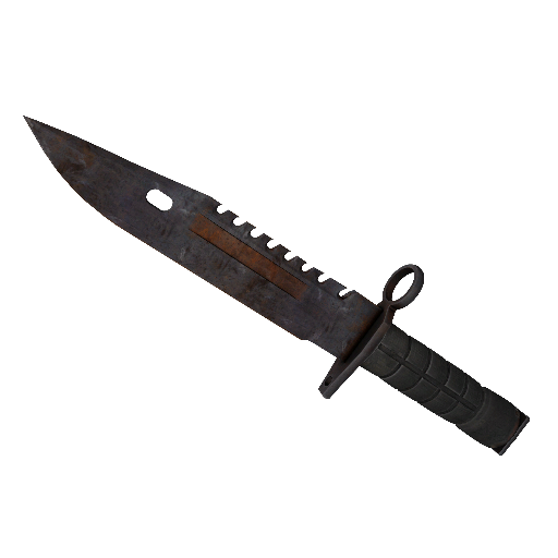 StatTrak™ ★ M9 Bayonet | Rust Coat (Battle-Scarred)