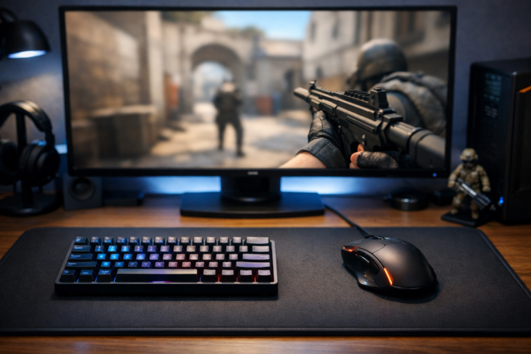 Best keyboard for cs2 in 2026: speed vs control tradeoffs - CS2 blog image about best keyboard for CS2