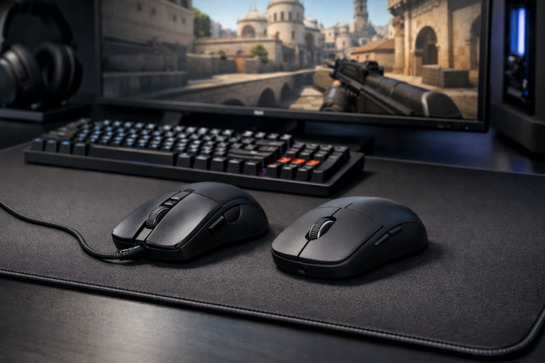 Wireless vs wired mouse cs2: which one makes more sense? - CS2 blog image about wireless vs wired mouse cs2